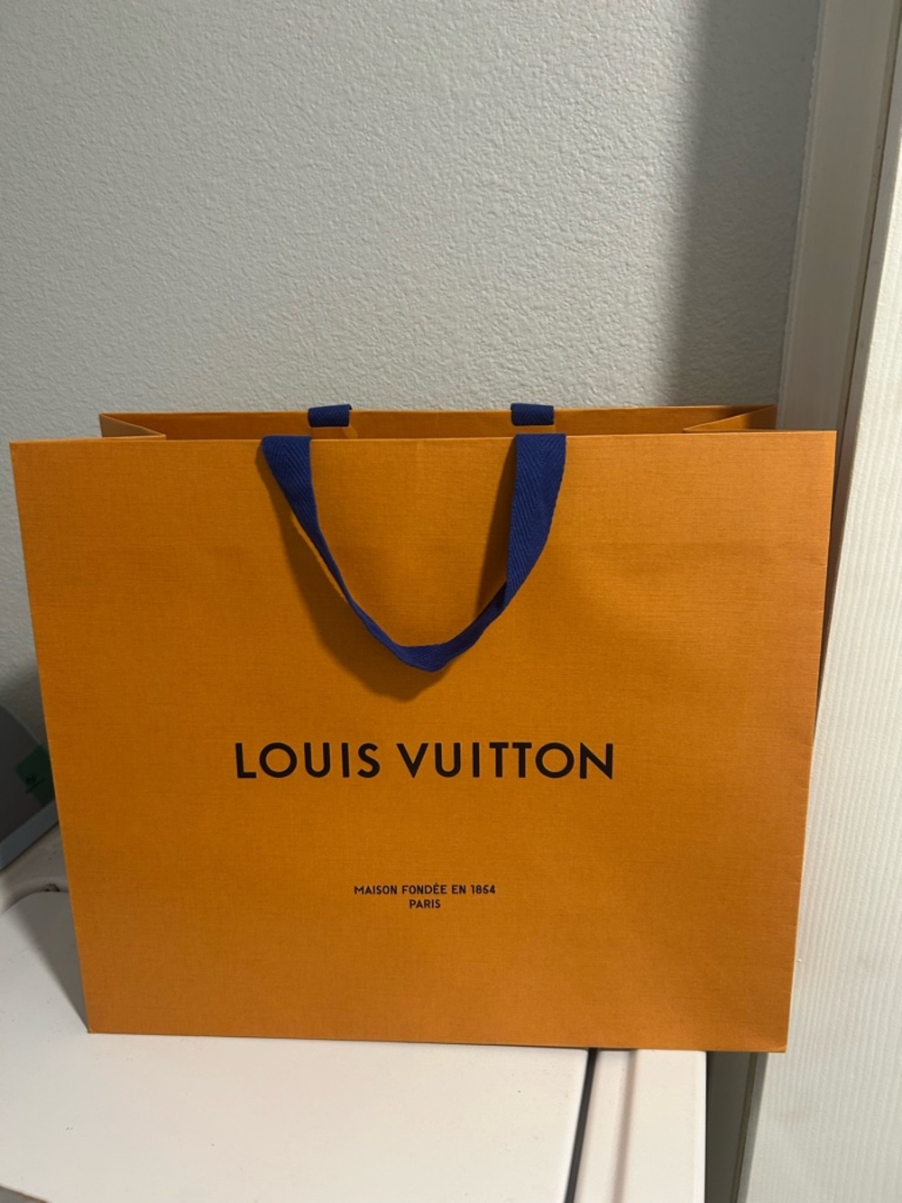 Authentic Louis Vuitton Empty Shopping bag Large